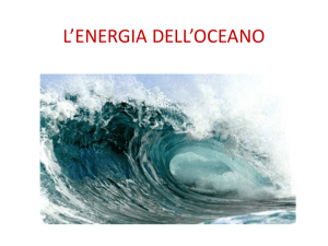 L`ENERGIA DELL`OCEANO