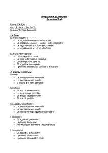 Francese - Istituto "Bandini"