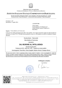 DAL NEURONE ALL`INTELLIGENZA