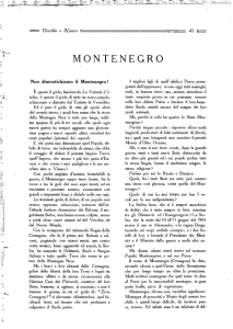 montenegro - Emeroteca Digitale Salentina