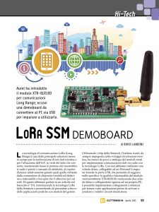 LoRa SSMDEMOBOARD