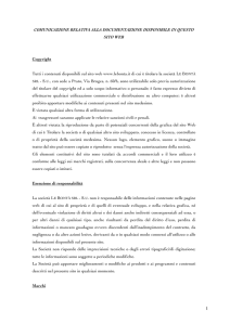 Copyright - Le Bontà