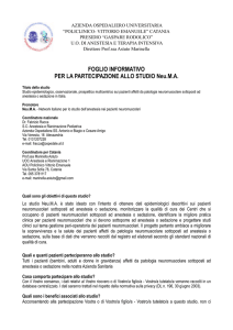 Foglio informativo
