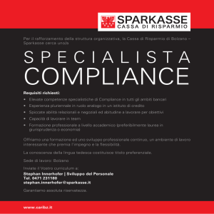 COmpLianCE - Sparkasse