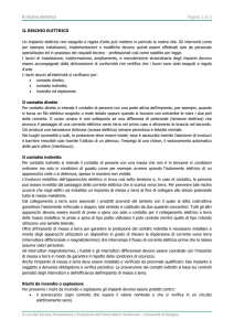 il rischio elettrico