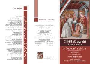 Scarica il pieghevole con il programma