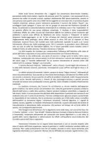 Molti studi hanno dimostrato che i soggetti che presentano
