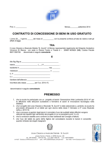 Contratto Comodato d'Uso Tablet Liceo Zucchi Monza