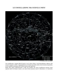 le costellazioni: tra scienza e mito