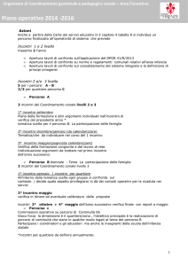 piano operativo 201416 - Portale educazione