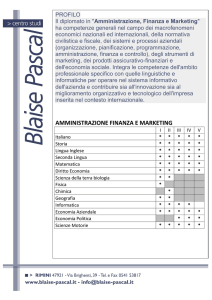 AMMINISTRAZIONE FINANZA E MARKETING