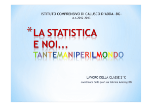 la statistica e noi