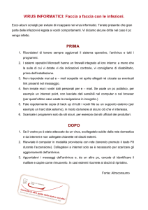 Virus informatici: Faccia a faccia con le infezioni.