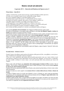 Epifania del Signore Anno C