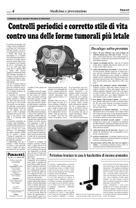 Controlli periodici e corretto stile di vita contro una delle forme
