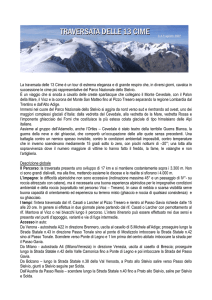 traversata delle 13 cime