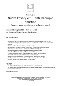 Programma - Sportello Informatico Pordenone