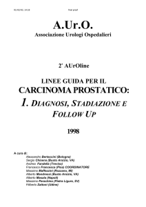 CARCINOMA PROSTATICO: 1. Diagnosi, Stadiazione e