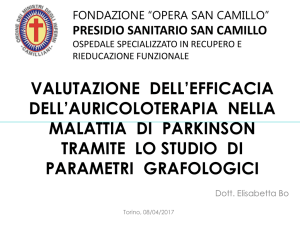 Valutazione dell`efficacia della Auricoloterapia nella Malattia di