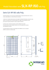 Scheda Serie SLX