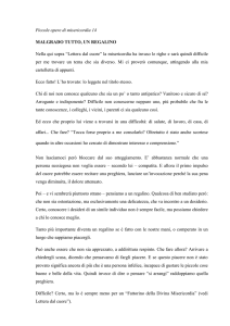 Piccole opere di misericordia 14 MALGRADO TUTTO, UN