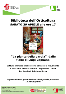 Volantino Pianta Mostra Fiori