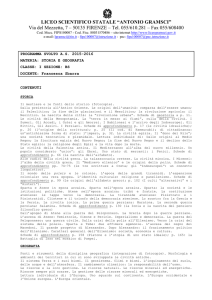 Storia e Geografia 1Bs