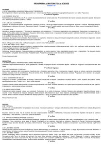 progr didattico III° media con verifiche
