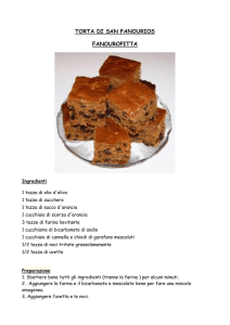 TORTA DI SAN FANOURIOS FANOUROPITTA