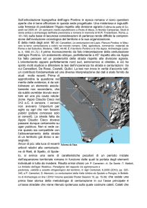 Sull`articolazione topografica delll`agro Pontino in epoca romana vi