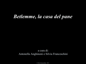 Betlemme casa del pane
