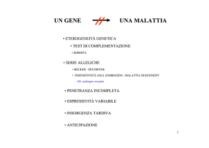 un gene una malattia