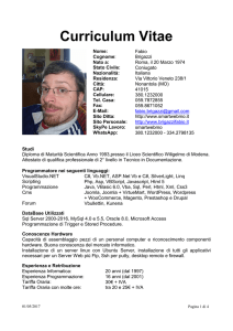 Curriculum Vitae