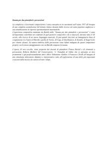 Sonata per due pianoforti e percussioni La complessa e trascinante