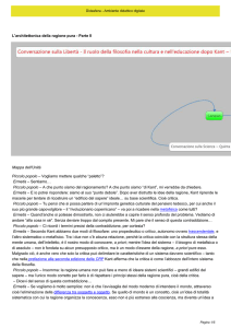 L`architettonica della ragione pura - Parte II Mappa dell`Unità Piccolo
