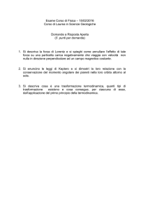 Esame di Fisica 2016.02.15_svolgimento
