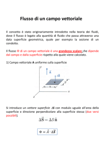 Flusso di un campo vettoriale