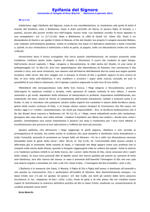 Epifania del Signore