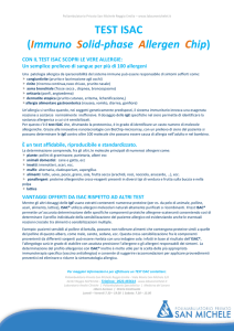 TEST ISAC (Immuno Solid-phase Allergen Chip)