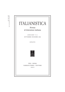 ITALIANISTICA
