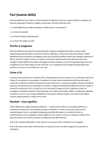 Feci (esame delle)