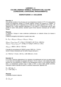 conduzione, convezione, irraggiamento