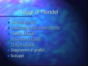 Leggi di Mendel - scuolebarlassina.gov.it