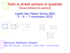 L`insegnamento della matematica e delle scienze integrate