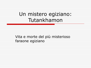 Un mistero egiziano: Tutankhamon