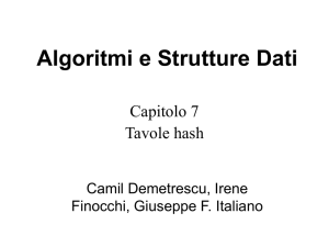 Funzioni hash perfette