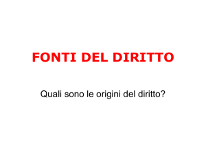 Fonti del diritto - Il blog della prof. di diritto