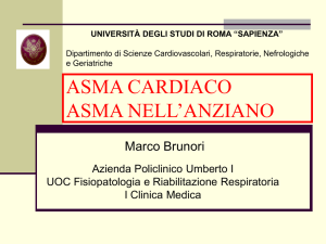 asma nell`anziano - piede diabetico e piaghe da decubito nell`anziano