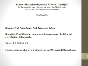 Pianta scala 1:20