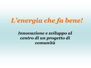 L`energia che fa bene!